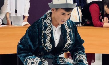 Конкурс ко Дню "Манаса" в медико-фармацевтическом колледже